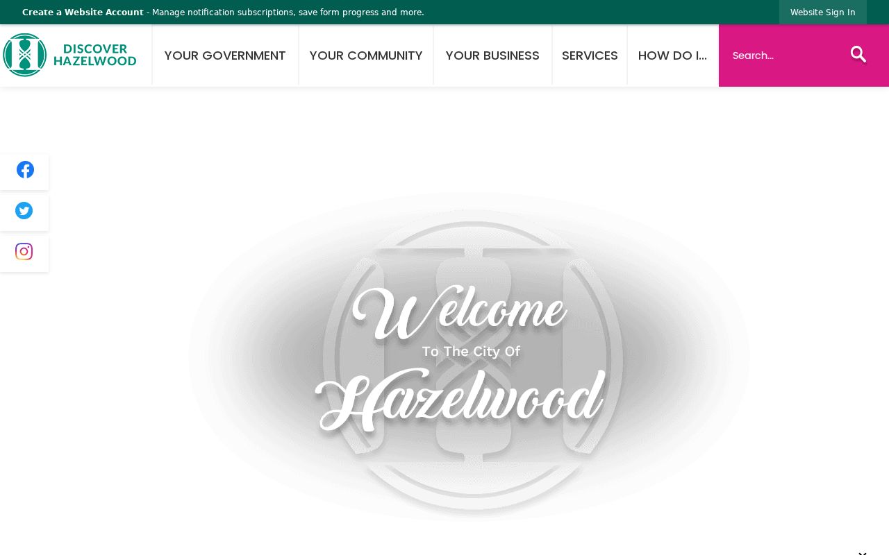 Hazelwood resident records directory official city department hub