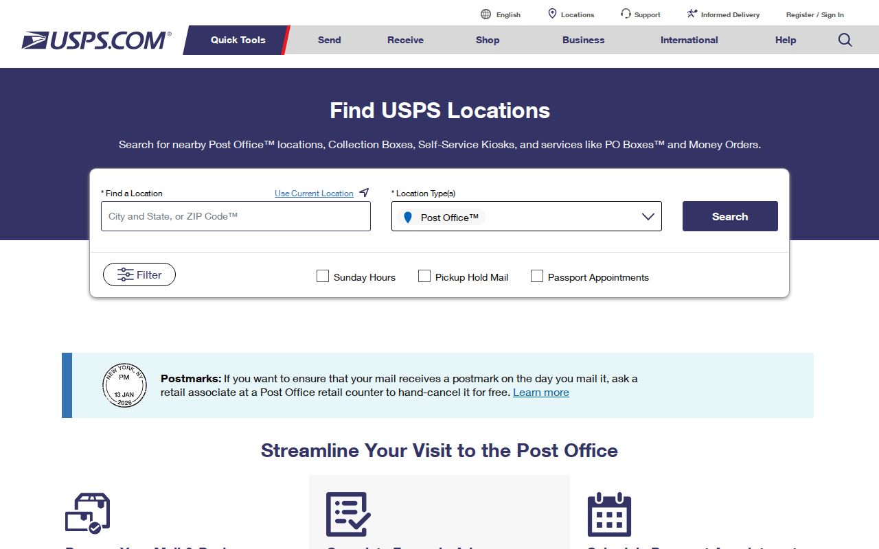 Hazelwood ZIP code directory USPS location search controls